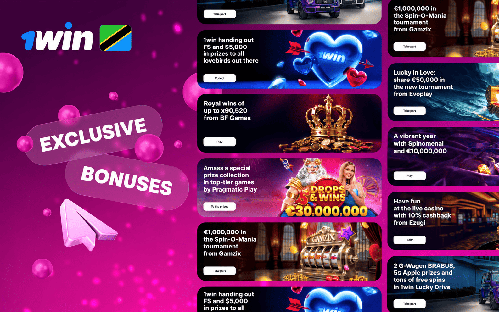 1win Bonus Tanzania: What Each Offer Is Worth